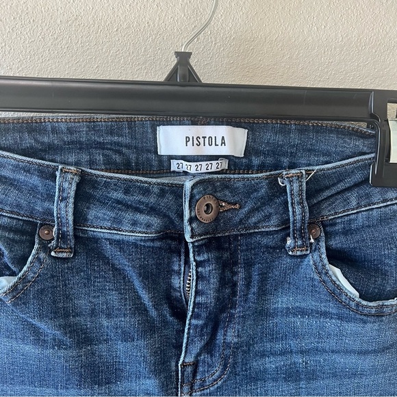 Pistola Medium Wash Skinny Jeans Size 27 - Picture 2 of 5